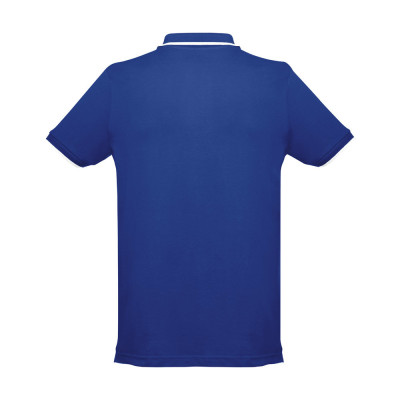 THC ROME. Polo bicolor para homem em algodão
